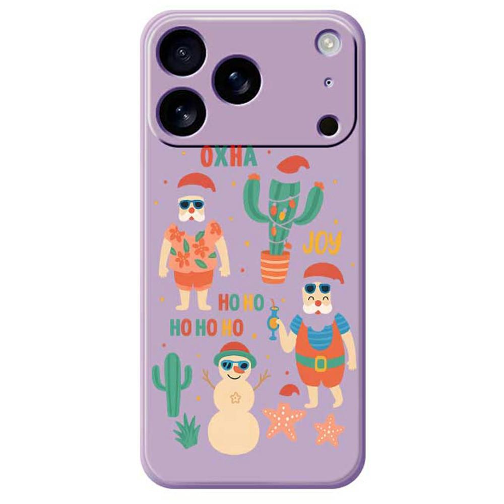 For iPhone 17 Pro Max Case Fun Playing Pattern Printing Straight Edge TPU Phone Back Cover