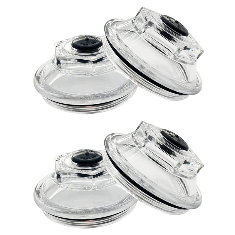NEW-4Pc K71-148-00 Oil Bath Dust Caps For Dexter 9-10K Axles Built After1989,For Dexter 10/12/15K Trailer Axle Plastic Cover
