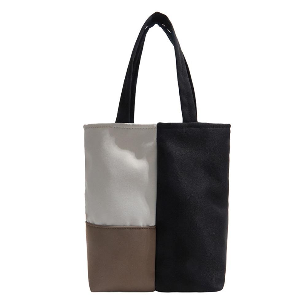 Portable Water Cup Bag Layered Lunch Box Bag Simple Storage Bag Girls