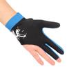 Billiard Pool Gloves 3 Fingers Cue Gloves Shooters Snooker Cue Sport Glove for Left Right Hands L