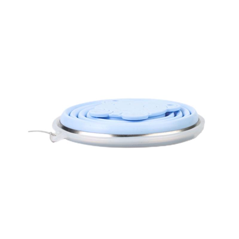 Collapsible Silicone Travel Mouthwash Cup - Portable, Foldable, and Telescopic for Outdoor and Business Trips