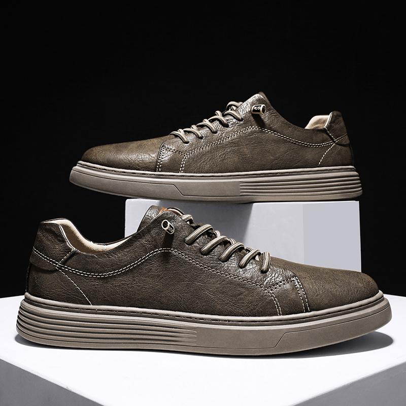 Scarpe da uomo in vera pelle Trend Scarpe casual comode Mocassini Scarpe basse da uomo