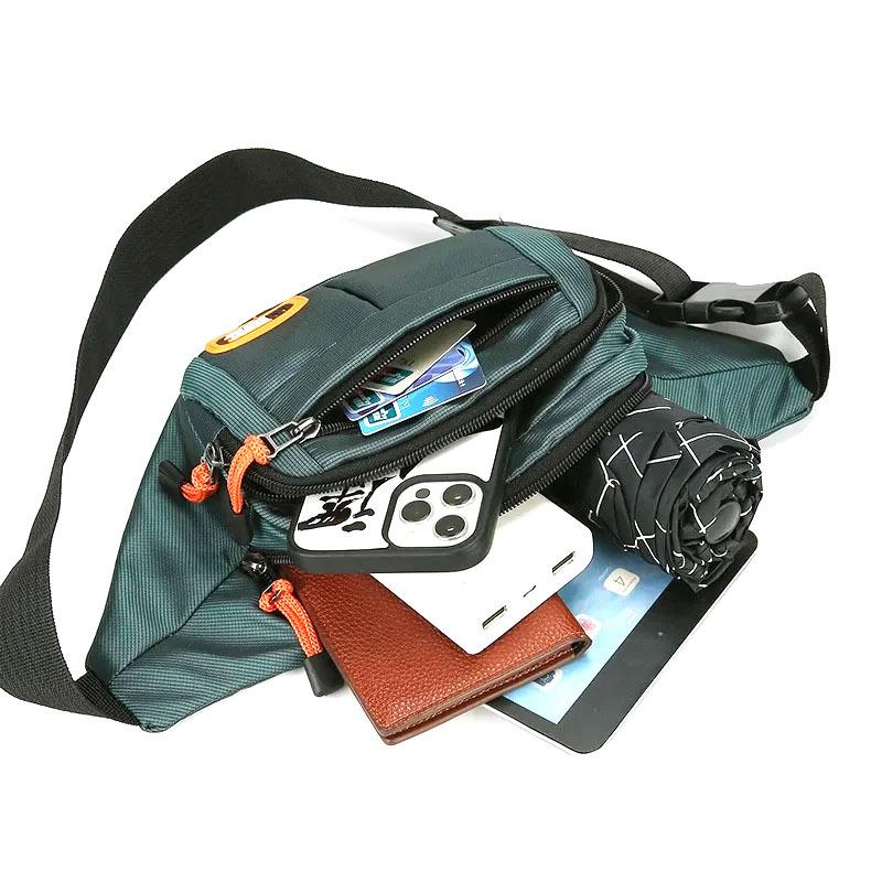 Oksfordo vandeniui atsparus mobilus liemens krepšys vyrams, moteriškas, daugiafunkcis didelės talpos Fanny Pack, atsparus dilimui