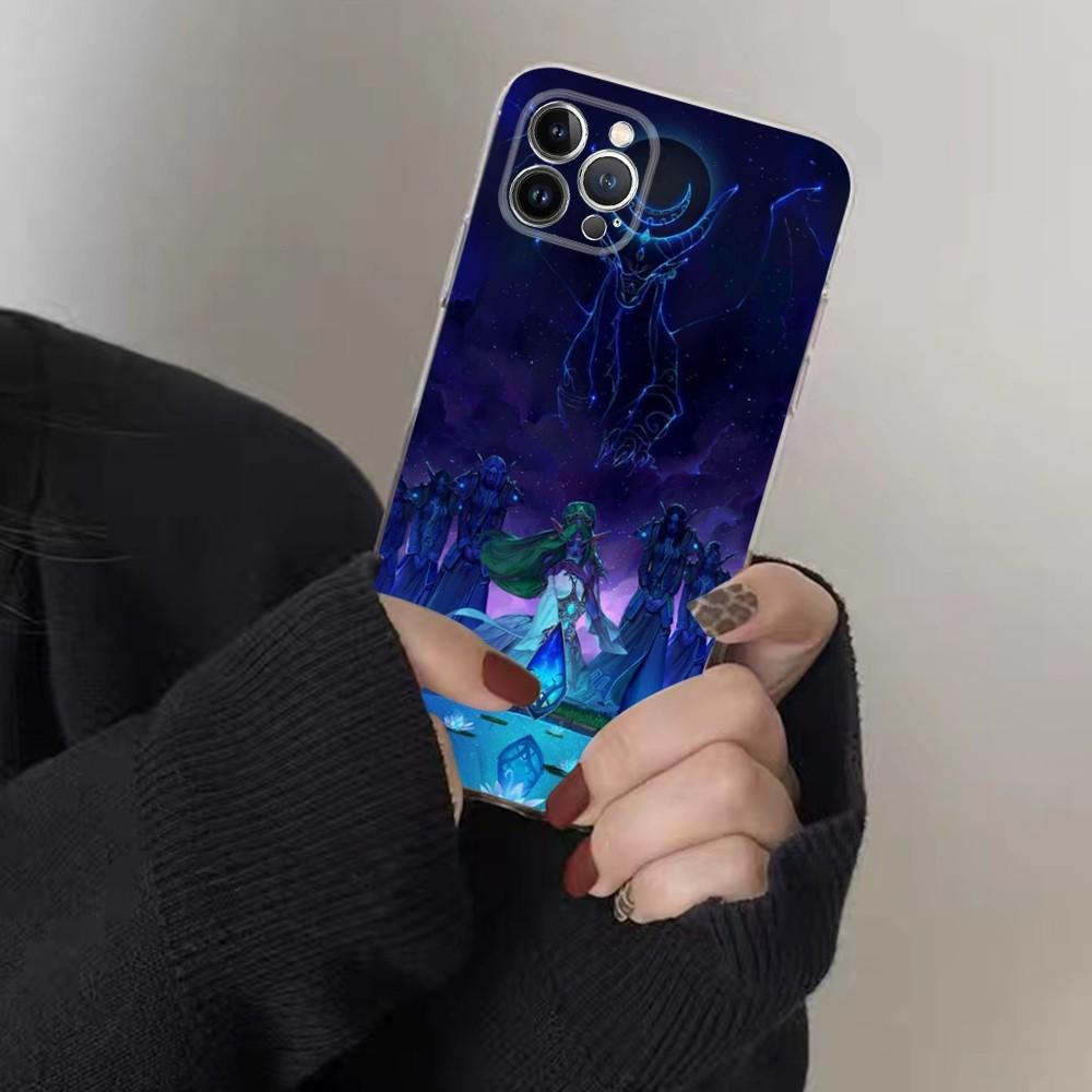 W-World Of W-Warcraft Phone Case For IPhone 16 15 8 7 6 6S Plus X SE XR XS 14 11 12 13 Mini Pro Max Mobile Case