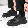 Simple comfortable spring autumn new low cut men's shoes fashionable casual workwear shoes  Elegant minimalist work shoes