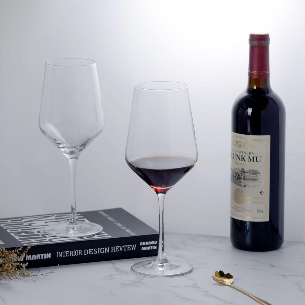 Nordic European Luxury Red Wine & Champagne Glass Set for Restaurants