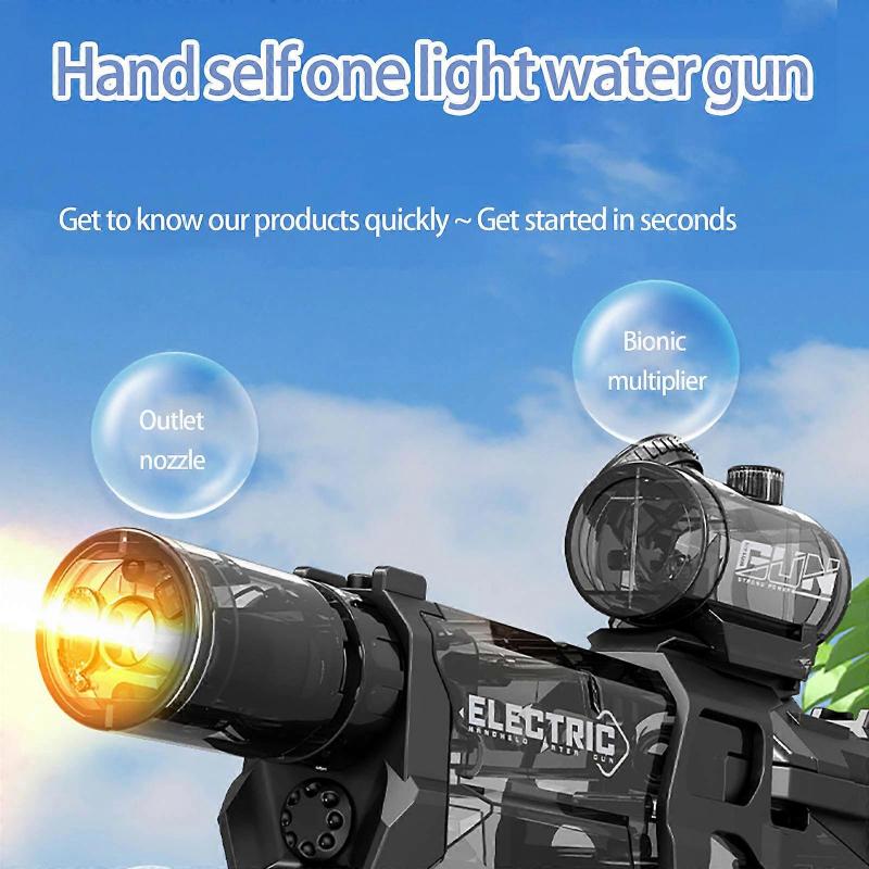 Toys for Boys Hand-operated Water Pistol With Light
