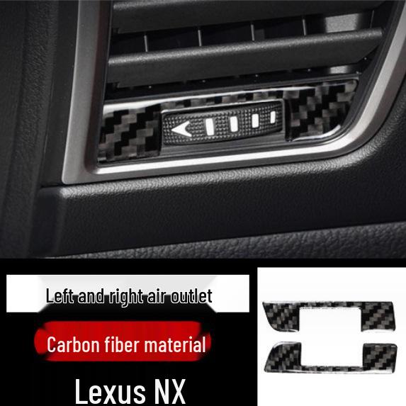 

Наклейки на воздуховоды и панель приборов из углеродного волокна для Lexus NX200/NX300