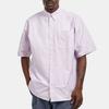 Carhartt WIP Minimalist Fashion Comfortable Loose Logo Embroidered Short Sleeve Shirt Men Shirts Pink I031454-2V5-XX