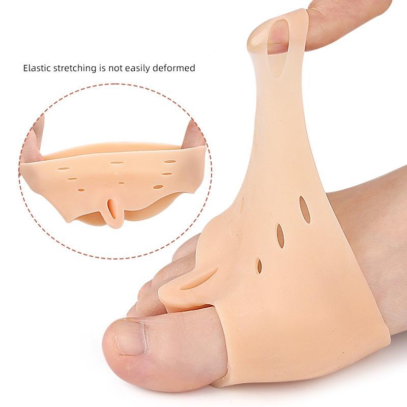 Forefoot Pad Left And Right Foot Clamping SEBS Hallux Valgus Protection Cover Forefoot Protection Insole Big Toe Divider