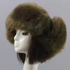 Female Hat Thick Artificial Fur Hat with Ear Flaps Outdoor Hiking Hat Furry Caps Windproof Hat Skiing Climbing Headwear