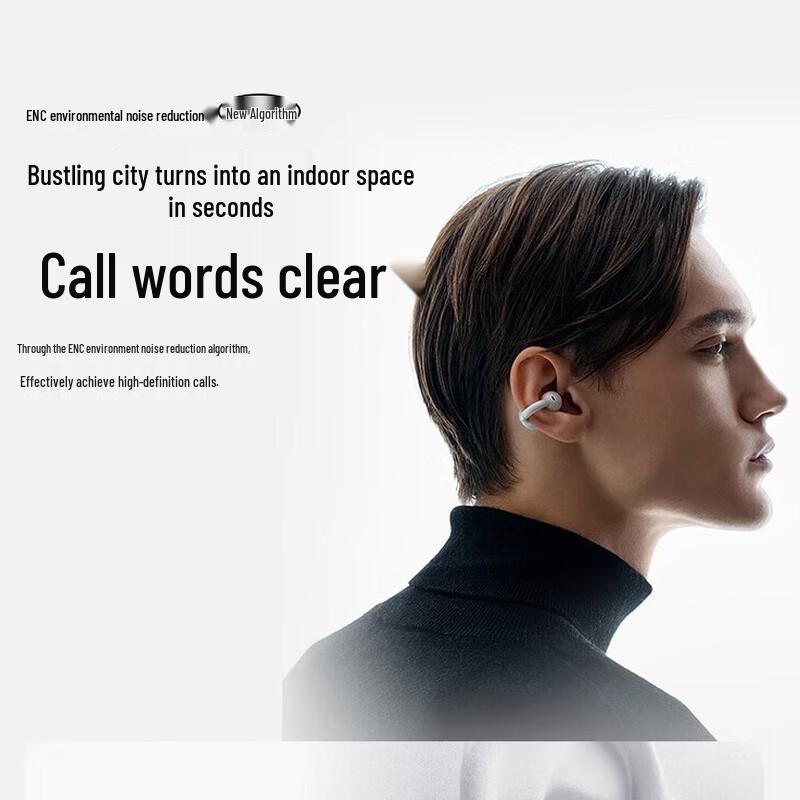 SANAG S7S AI Bluetooth Open-Ear Clip Sports Earbuds