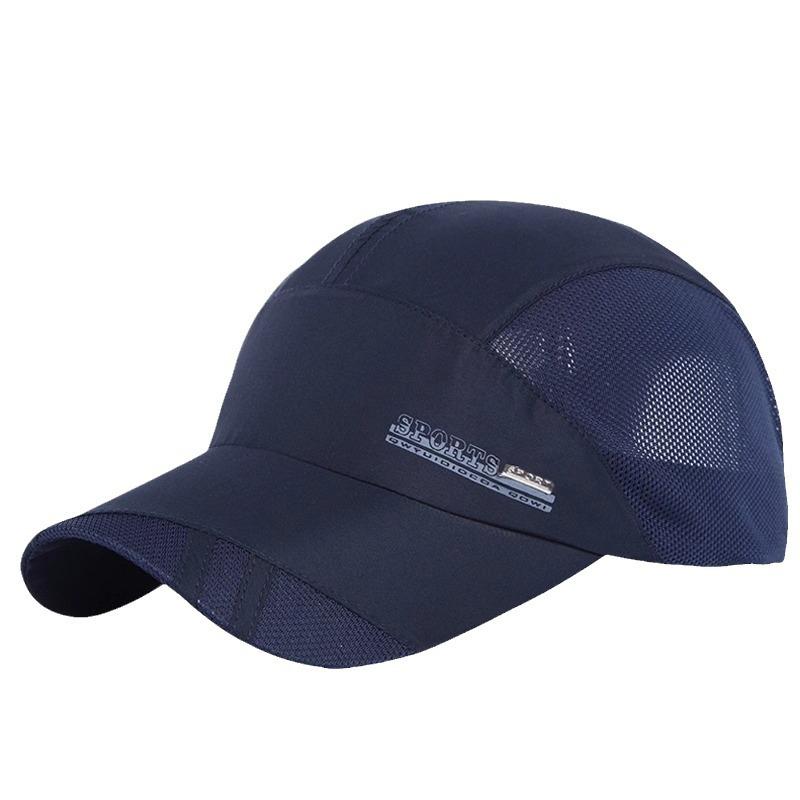 Summer hat men's quick-drying net hat baseball cap sunscreen sunshade sun hat outdoor breathable cap fishing hat women