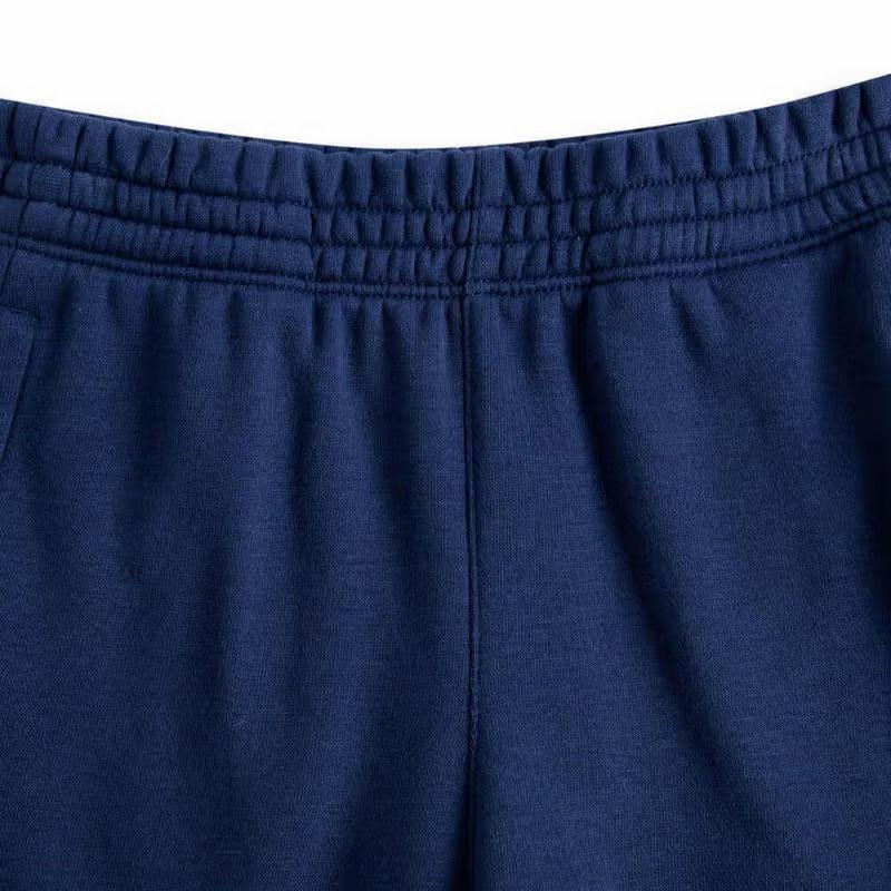 Nike Knitted Sports Pants Casual Simple Versatile Cuffed Kids bottoms Navy-Blue HV1578-410