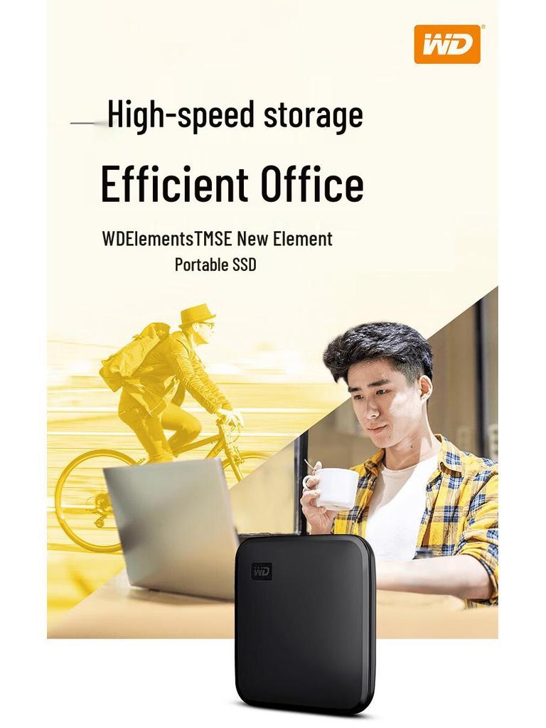Western Digital Custom Painted Elements SE Mobile SSD - 1TB/2TB Color Print