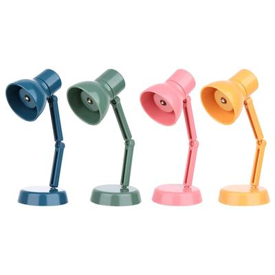 Éclairage Chaud Rotatif Mini Éclairage de Lecture Jouet Meubles Maison de Poupée Lampe de Table Accessoires de Poupée
