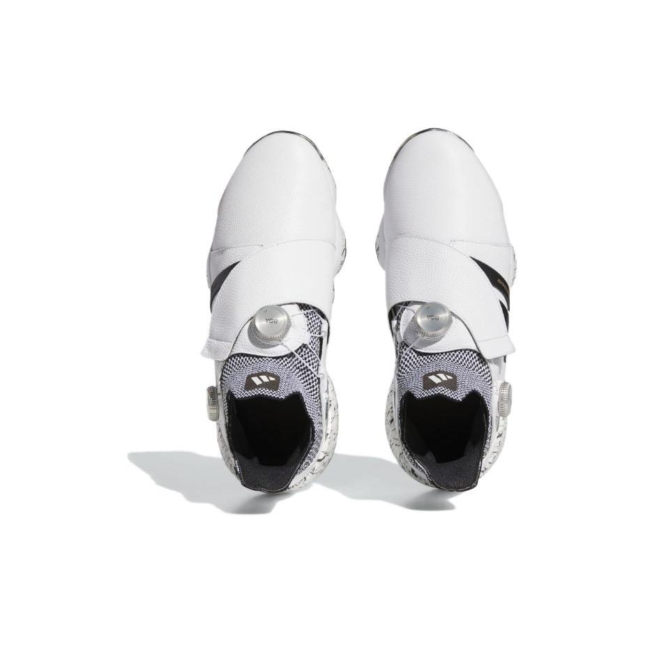 Adidas Tour360 Cushioning Durable Low Top Golf Shoes Unisex Golf Shoes White Black GW2109