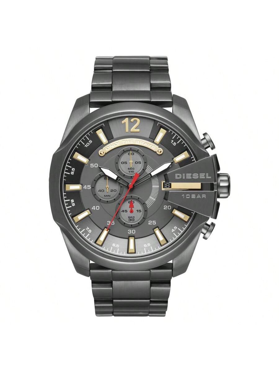 

Diesel Men s Quartz Chronograph Watch, 51mm Dial, Stainless Steel Bracelet, Suitable for Formal Occasions DZ4421 світло-сірий колір