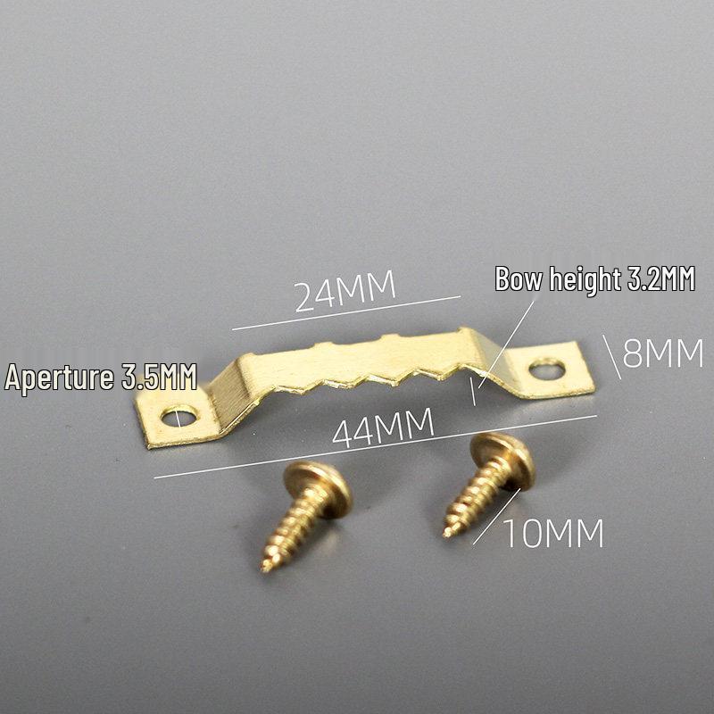 

Gold Sawtooth Photo Frame Hanging Kit: Invisible Double-sided Strip, Seamless Nail, Hidden Wall Mount.