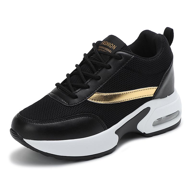 Fashion Platform Shoes for Women Air-cushion Walking Shoes Invisible Height-increasing Casual Shoes Traveling