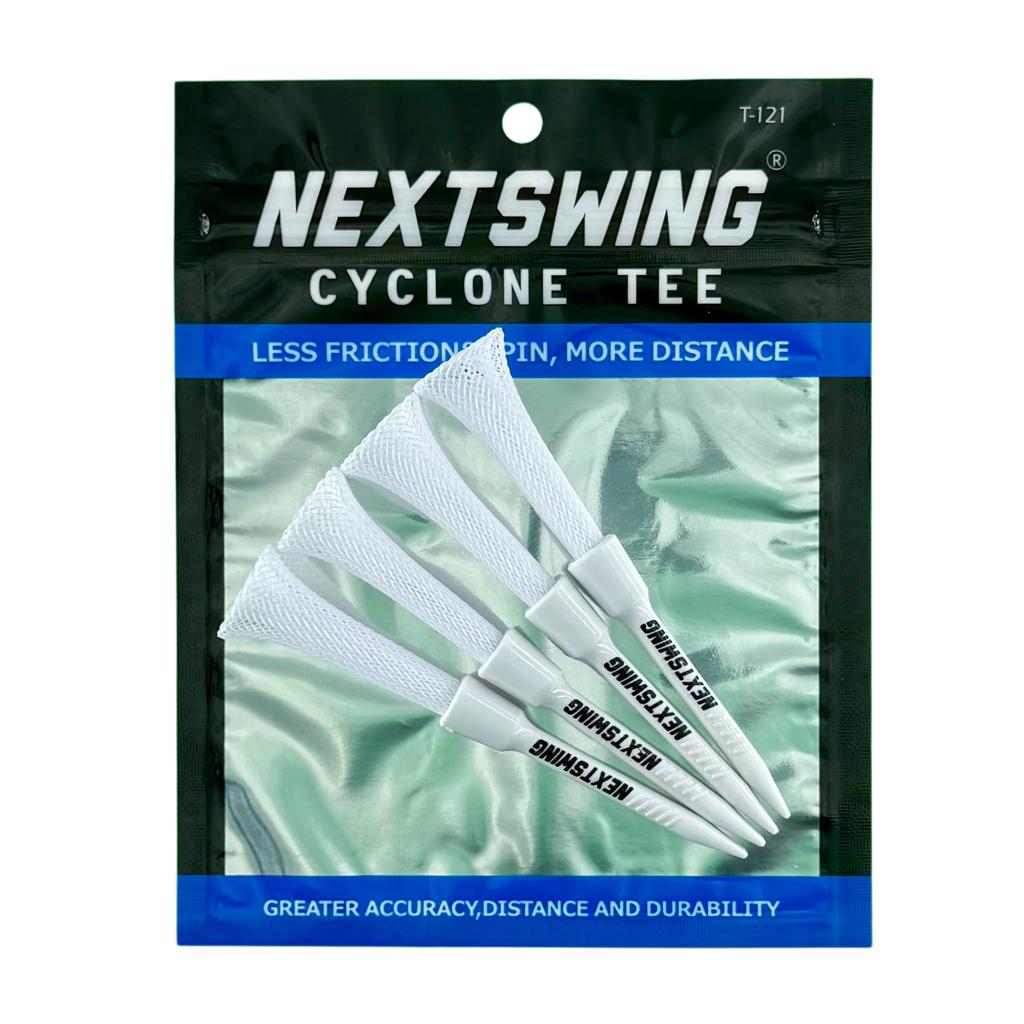 NextSwing Golfball-Tee Niedriger Widerstand Elastisches Netz-Ballhalterung Zyklon Limitierte Auflage Abschuss-Golf-Tee Robust Und Langlebig Kunststoff