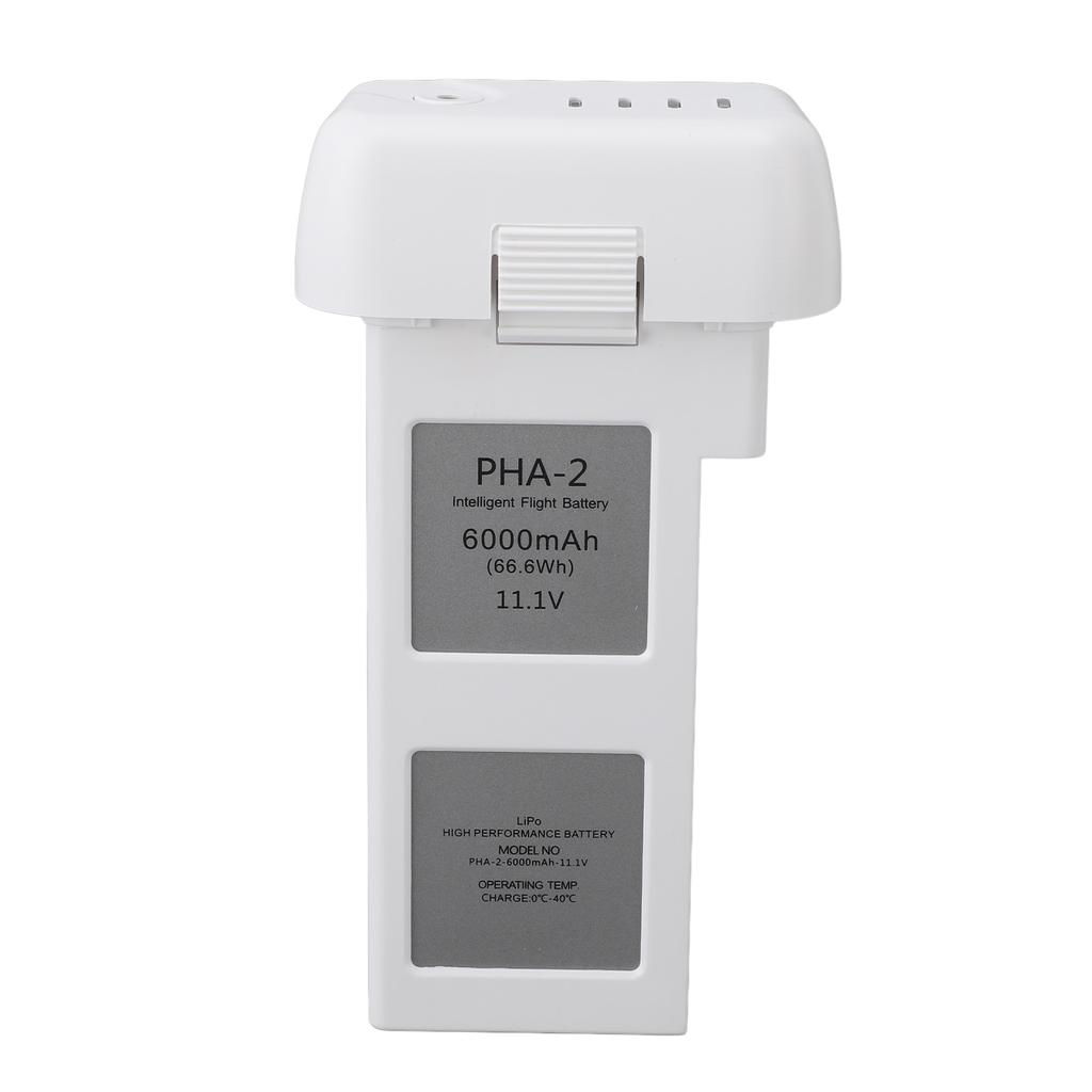 11.1V 6000mAh Intelligent Flight Battery Drone Replacement Lithium Battery with LED Indicators for