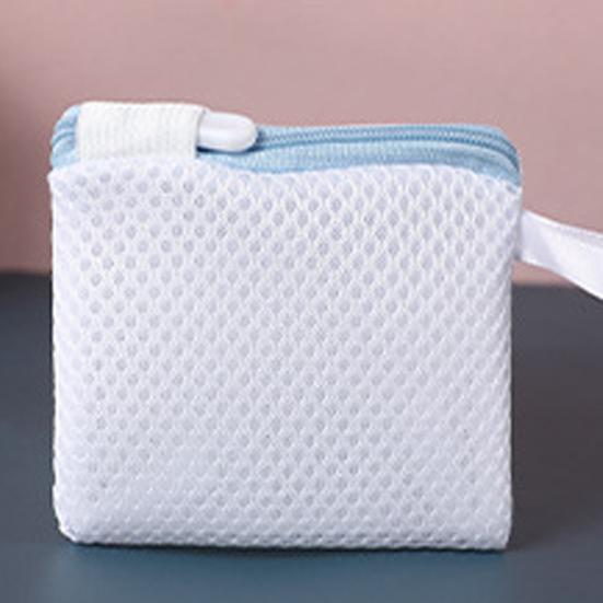 3 Stück Doppellagige Netz-Wäschegelbeutel Verhindern Verheddern der Kleidung Verdickt Pilling