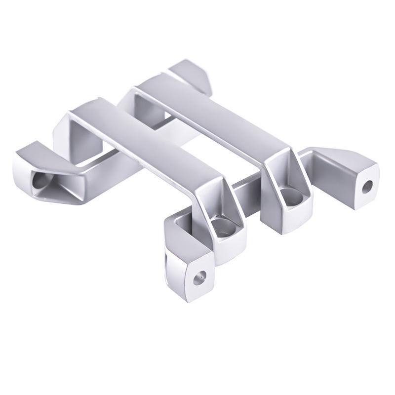 Industrial-Grade Thickened Silver Aluminum Handle for Electrical Box, Cabinet, or Drawer