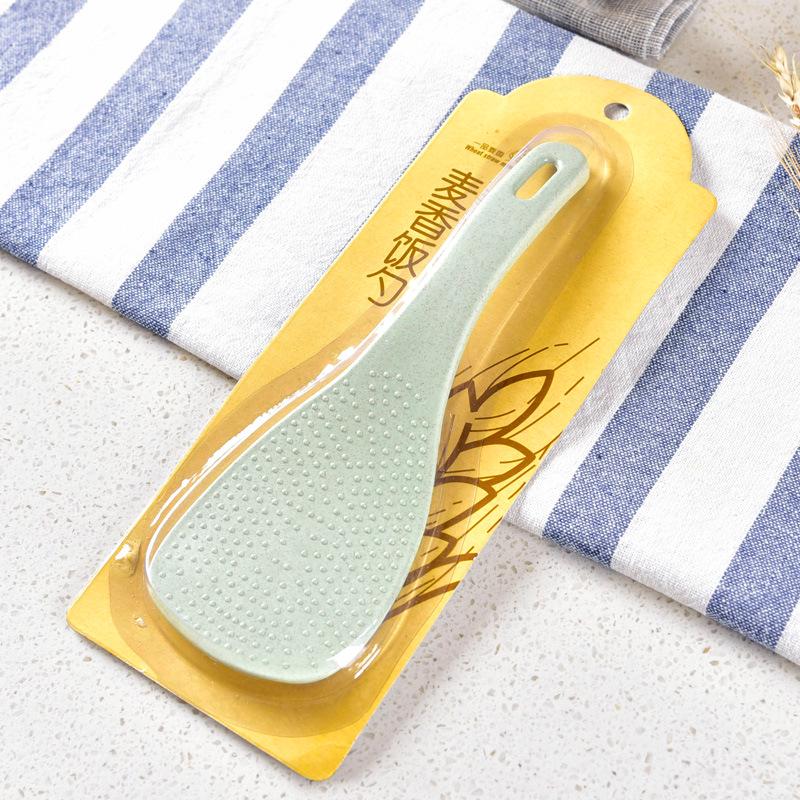 Pšeničná sláma pro ochranu životního prostředí a nelepivá lžíce rýže