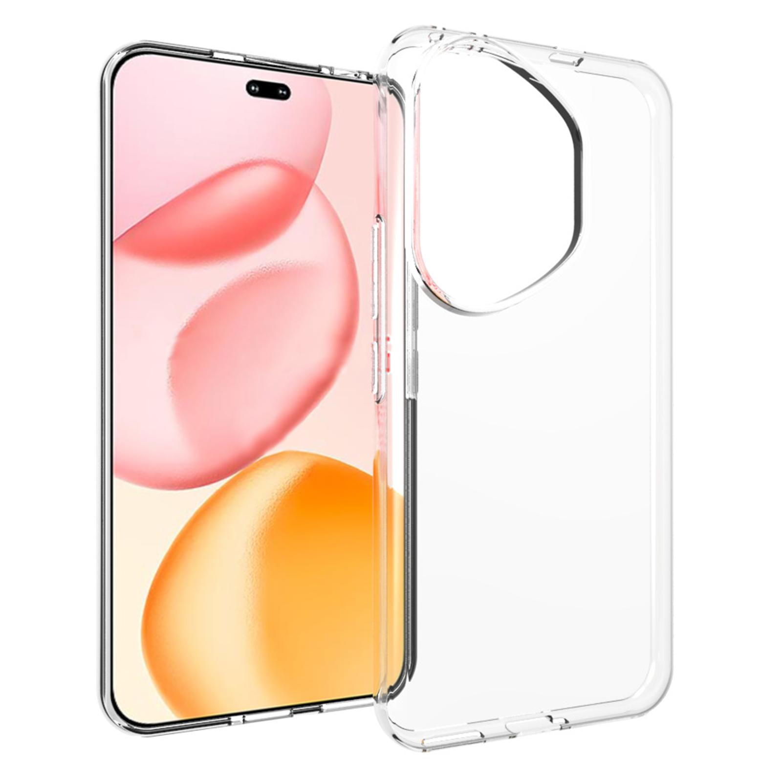 

For Honor 400 Pro 5G (Global) Case Watermark Resistant TPU Clear Phone Back Cover A