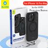 Blueo Magnetic Case For iPhone 16 Pro Max Carbon Fibre Wireless Charging Back Cover Case for IPHONE 16 PRO MAX