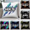 Fashion HHKSSLogo Cushion Cover Pillowcase Ultra Soft Skin Friendly Fabric Cloud Like Comfort Concealed Zipper