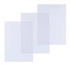 Pack petites fournitures pavo - 8032327 - boite de 100 couvertures de reliure en polypro mat 300 microns a4, non transparente