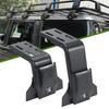 Abrazaderas de Techo para Canalones de Lluvia de Aluminio de Alta Resistencia para SUV Camión Rango de Altura 12-23 cm Ajuste Seguro No Requiere Herramienta