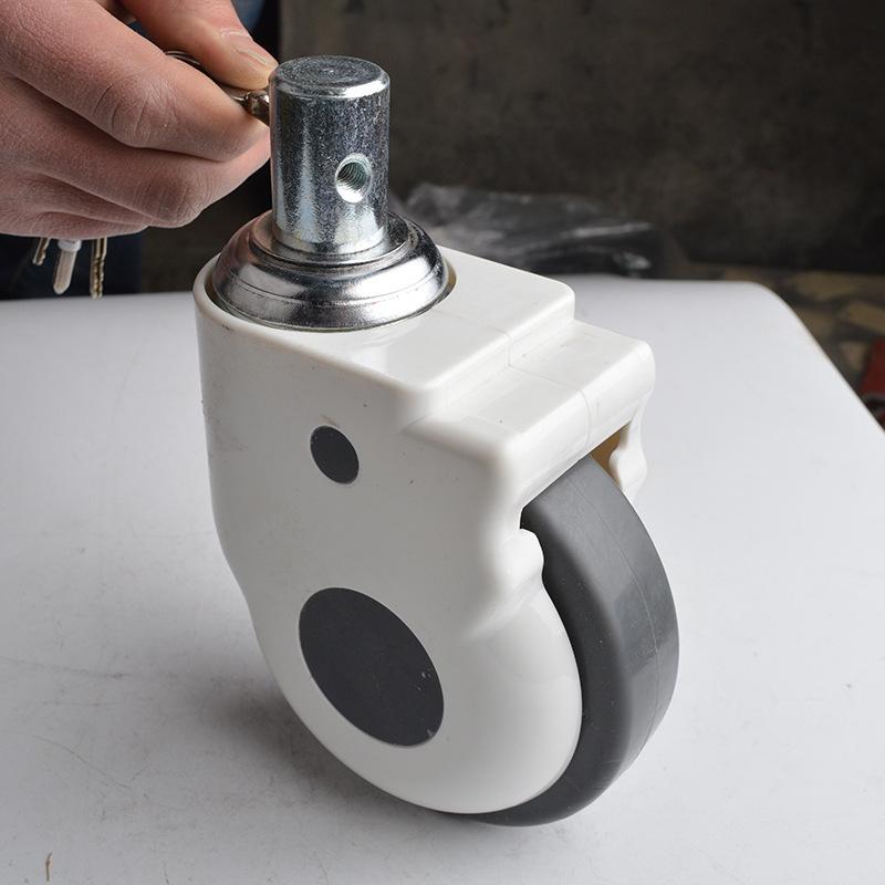 3/4/5 Inch Flat Silent Swivel Casters for Medical Use
