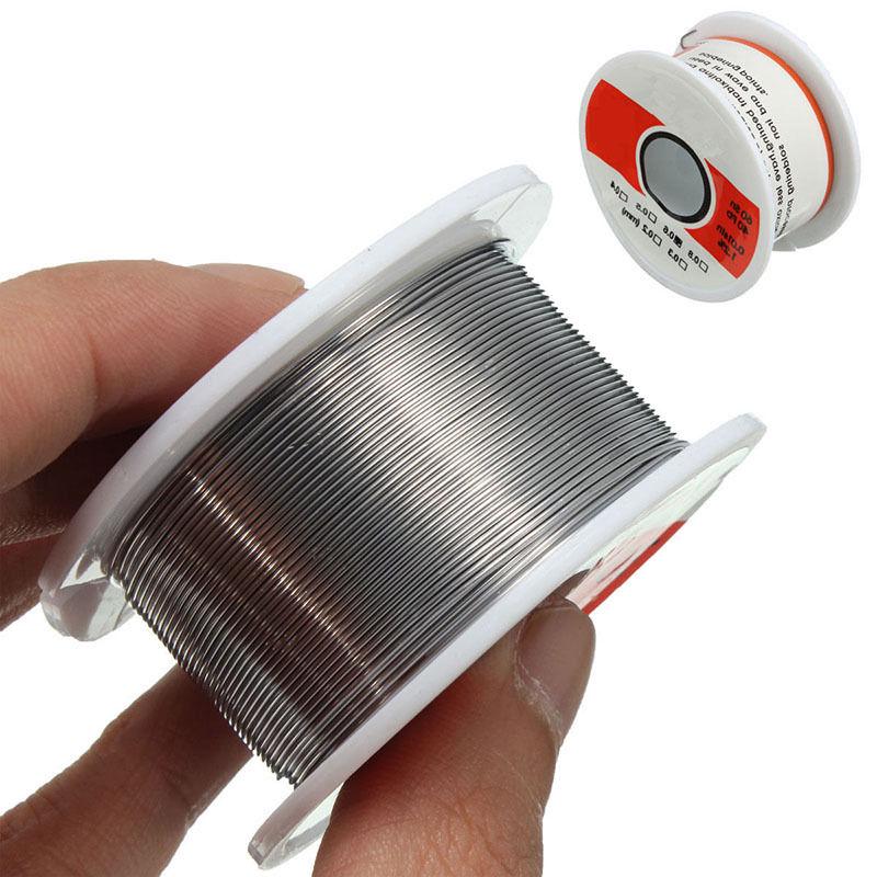 Fine Solder Wire 0.6mm 60/40 2% Flux Reel Tube Tin lead Rosin Core Soldering Fine Solder Wire 0.6mm 60/40 2% Flux Reel Tube Tin lead Rosin Core Soldering