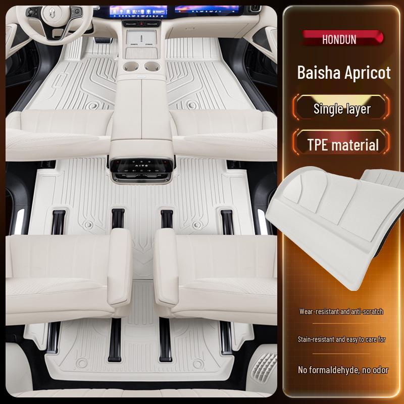 AITO M8 TPE Floor Mats Set for 2025 Huawei Model - Fits 5/6-Seater
