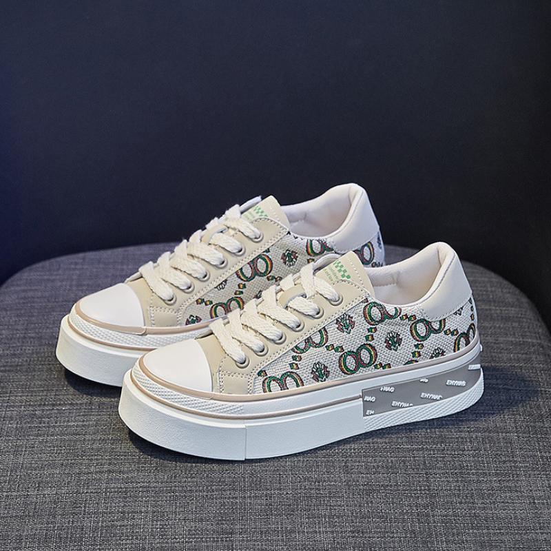 

Женские парусиновые туфли 2022 года, весна-лето, модные повседневные кроссовки для ходьбы, дизайнерские удобные вулканизированные туфли 40