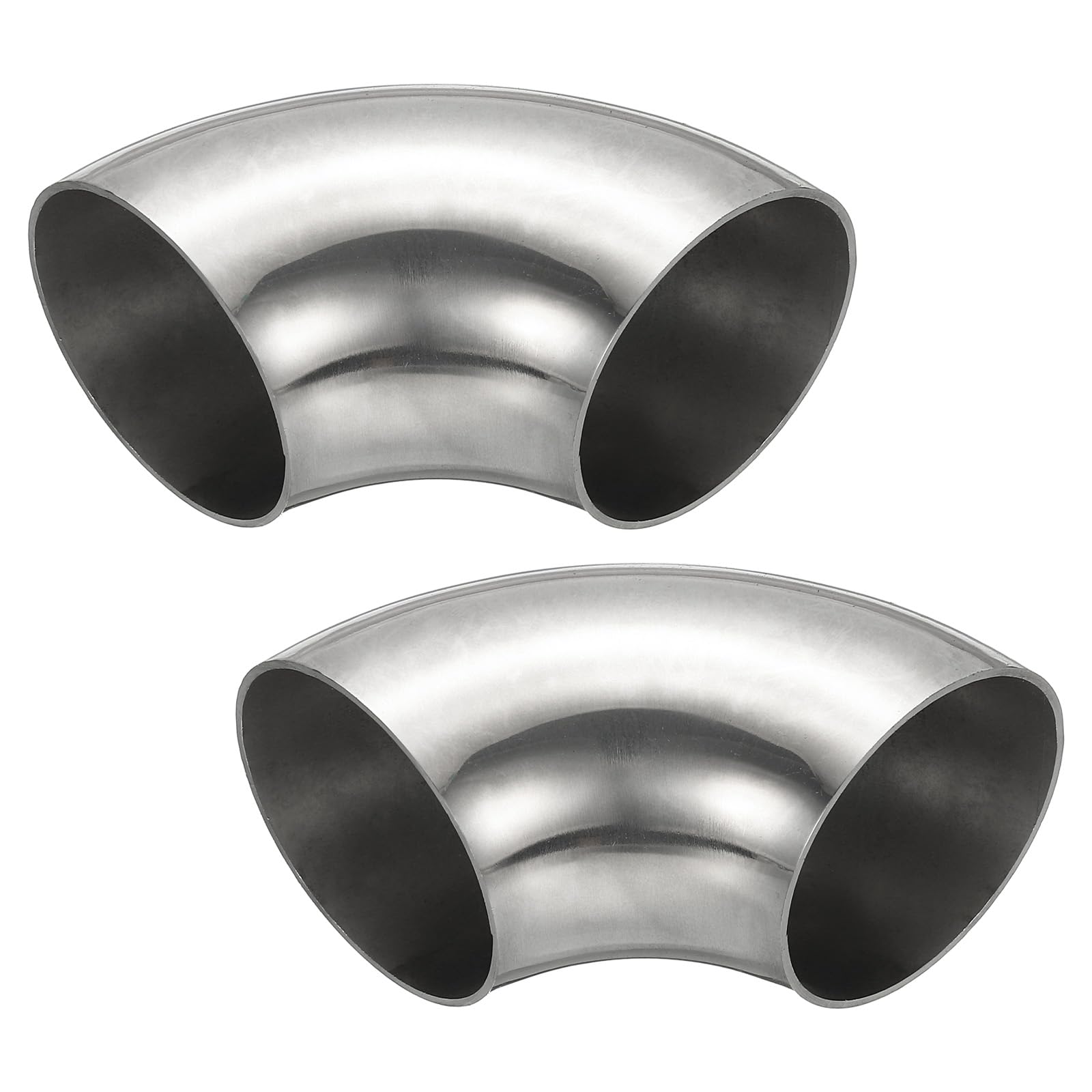 

PATIKIL 2PCS 90 Degree Stainless Steel Tube 21.3 OD SS304 Stainless Steel Bend Tube