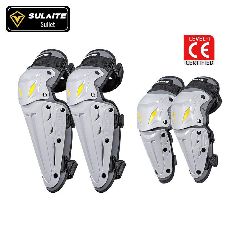 Windproof Motorcycle Racing Protective Gear: Electric Knee and Elbow Pads Set