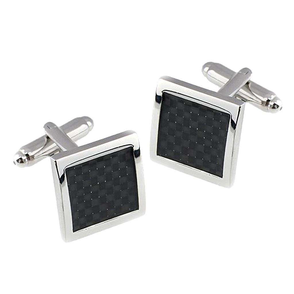 

1 пара мужских латунных запонок для рубашек, прямоугольные запонки, свадебные подарки жениху