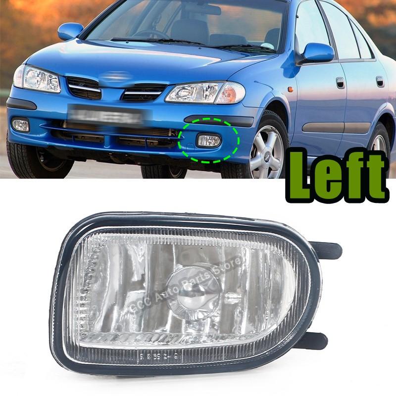 Left Fog Car Lights Driving Lamp Foglights For Nissan Almera Sunny 2000-2004