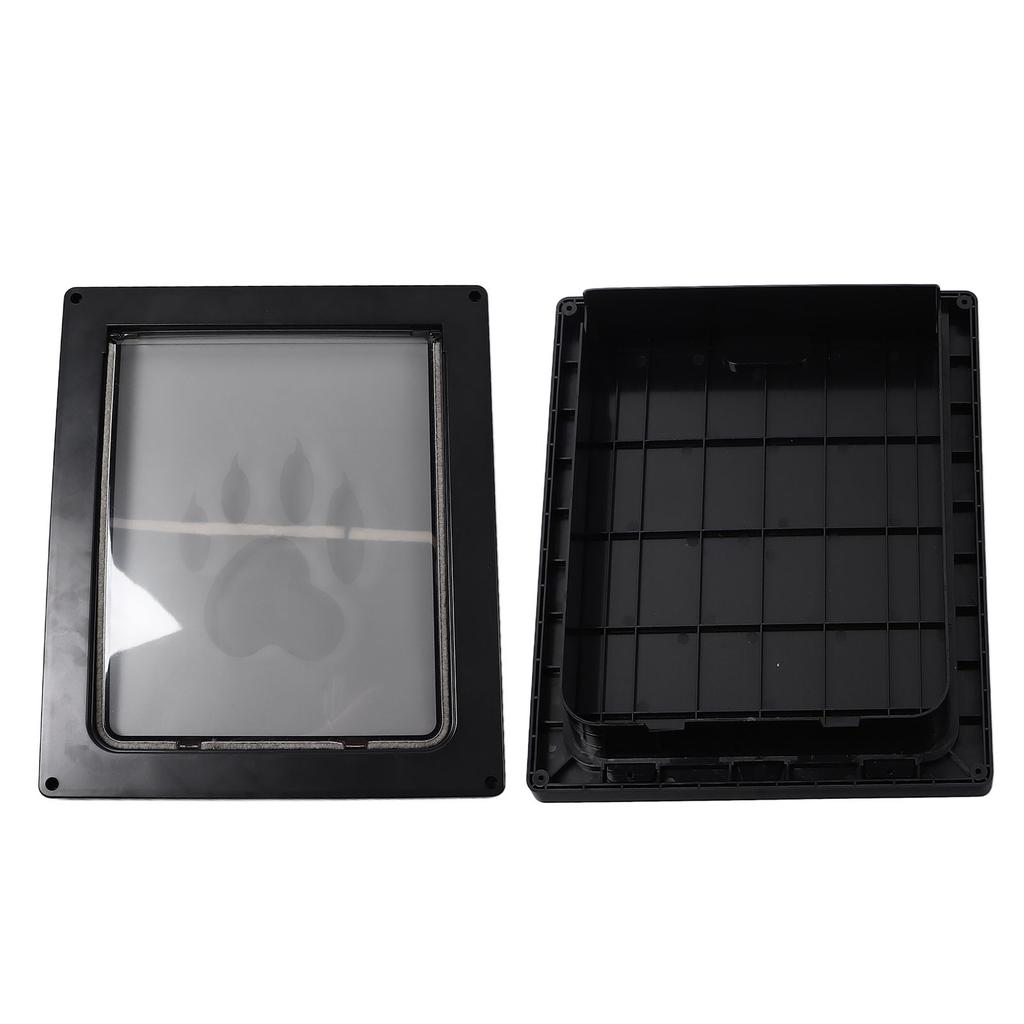 Haustür Innen Außen Haustür Wetterfest Robust Tür mit Schloss für Große Hunde Katzen