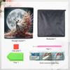 Dancing In The Moonlight 5D Diamond Painting Storage Basket Full Round Drill Mosaic Diamond Embroidery Cross Stitch Kits Home Decor Home Decor