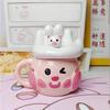 Pocket Cute Pig Ceramic Cup Little Beaver Cute Girl Heart Mug Creative Couple Gift Water Cup Coffee Cup