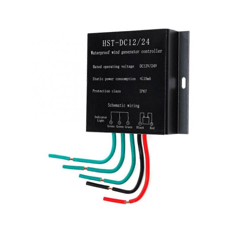 12V/24V 9000W Wind Turbines Generator Controller Waterproof Battery Charge Overvoltage Protection Co
