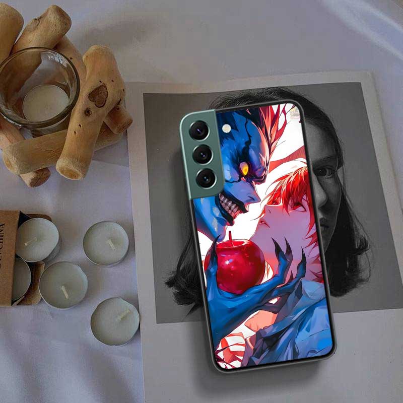Anime Deth Note Light Yagami Phone Case Samsung A14 A24 A34 A54 A03S A04S A13 A23 A33 A53 A73 A70 A50S A30 A40 A71 A51 A41 A31 A