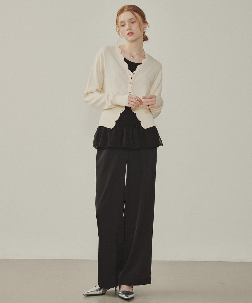 MELLY&ROSE Wide Satin Pants (314811)