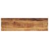 Tabletop, 100X20X2.5 Cm, Rectangular, Raw Mango Wood