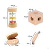 4 Pieces Wood Music Set, Kids Instruments Percussion Gift, Preschool Education for Toddlers Holiday